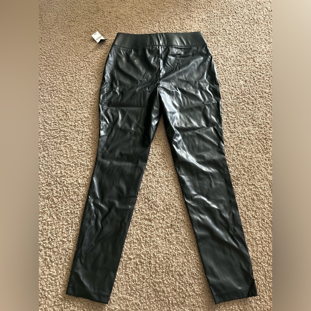 INC International Concepts | High Rise Faux Leather Leggings - Picture 4 of 9